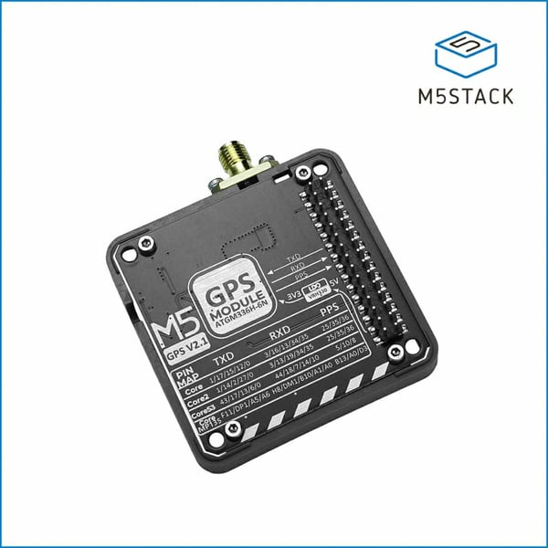M5Stack GNSS-GPS Module V2.1 - with SMA Antenna - for M5Core 