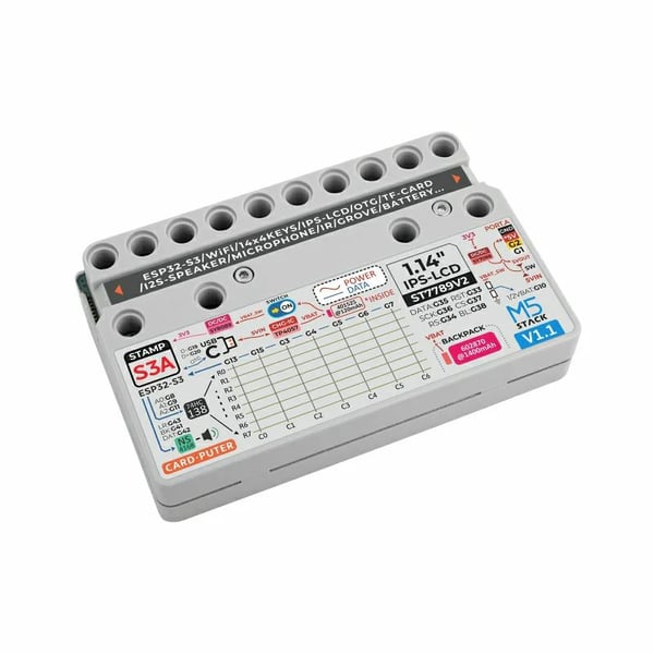 M5Stack M5Cardputer V1.1 - ESP32-S3 Card Sized Computer with 1.14 inch Display