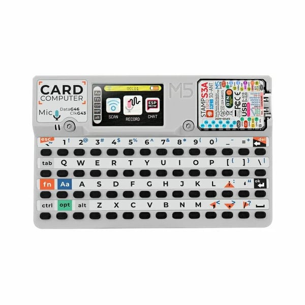 M5Stack M5Cardputer V1.1 - ESP32-S3 Card Sized Computer with 1.14 inch Display