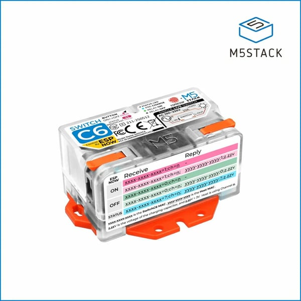 M5Stack SwitchC6 - ESP-NOW Schakelaar - 10A