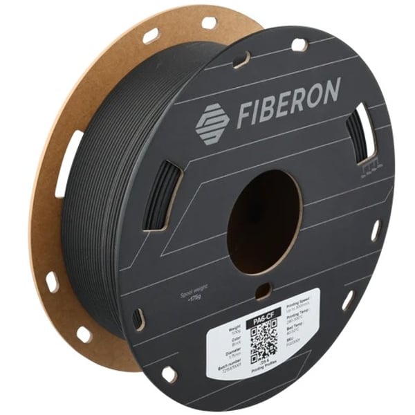 Polymaker Fiberon PA6-CF20 Filament 1.75mm - 0.5kg - Black