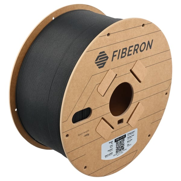 Polymaker Fiberon PA6-CF20 Filament 1.75mm - 3kg - Black