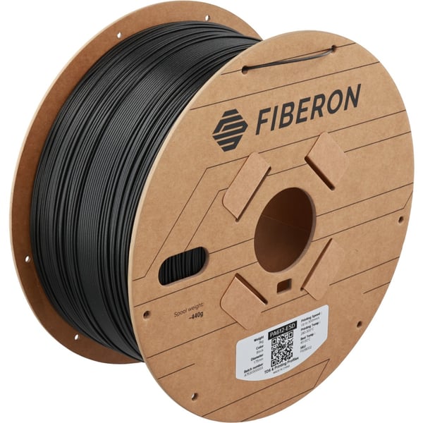 Polymaker Fiberon PA612-ESD Filament 1.75mm - 3kg - Black