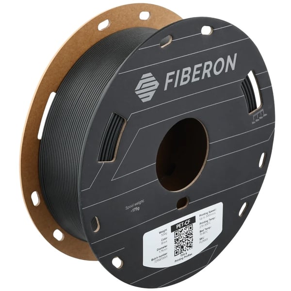 Polymaker Fiberon PET-CF17 Filament 1.75mm - 0.5kg - Black