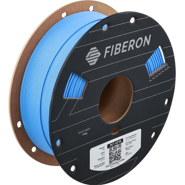 Polymaker Fiberon PET-GF15 Filament 1.75mm - 1kg - Blue