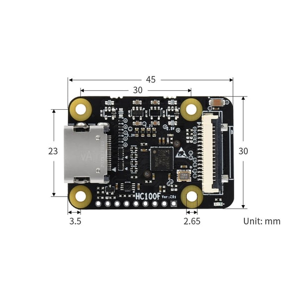 Waveshare HDMI naar CSI Adapter - voor Raspberry Pi
