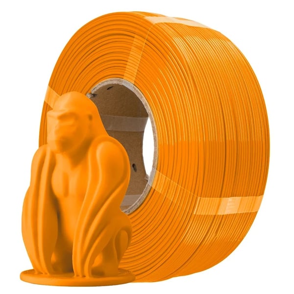 AzureFilm Refill PETG Hyper Speed Filament 1.75mm - 1kg - Oranje