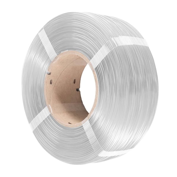 AzureFilm Refill PETG Hyper Speed Filament 1.75mm - 1kg - Transparant