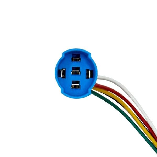 Connector Kabel voor Metalen Drukknop 16mm met LED