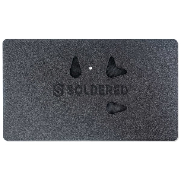 Soldered Electronics Behuizing voor Inkplate 5Gen2 - Zwart