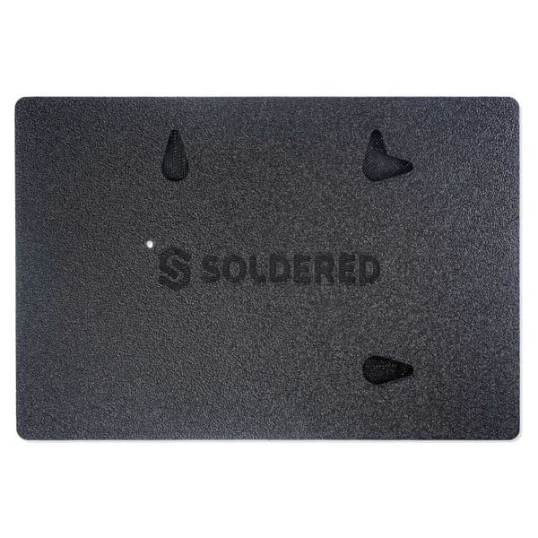 Soldered Electronics Behuizing voor Inkplate 6FLICK - Zwart