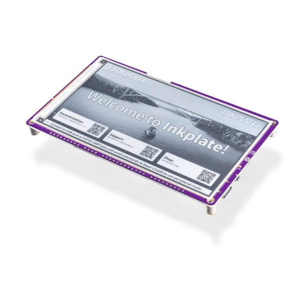 Soldered Electronics Inkplate 5Gen2 - 5.2 inch E-Ink E-Paper Display - ESP32