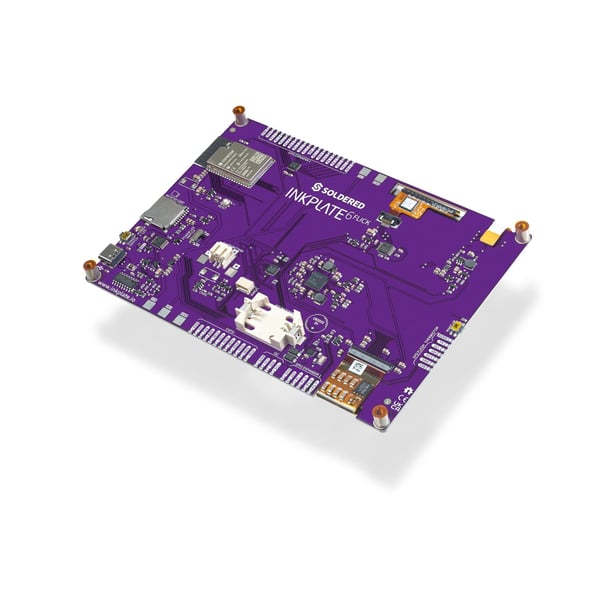 Soldered Electronics Inkplate 6FLICK - 6 inch E-Ink E-Paper Display met Touchscreen - ESP32