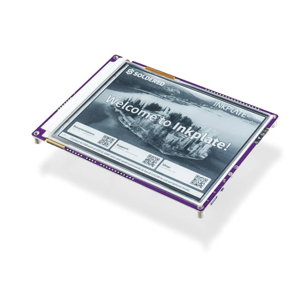 Soldered Electronics Inkplate 6FLICK - 6 inch E-Ink E-Paper Display met Touchscreen - ESP32