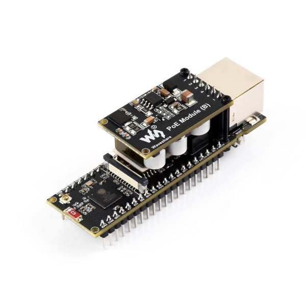 Waveshare ESP32-S3-POE-ETH Ethernet Development Board - met PoE Module - Gesoldeerde Headers