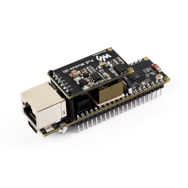 Waveshare ESP32-S3-POE-ETH Ethernet Development Board - met PoE Module - Gesoldeerde Headers