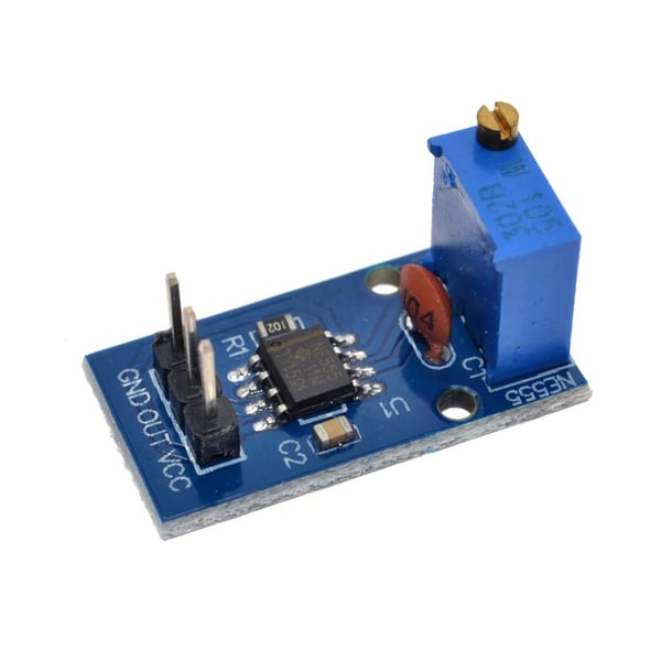 NE555 Instelbare Pulsgenerator Module