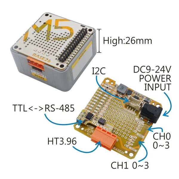 M5Stack BASE26 - Prototype Board Module