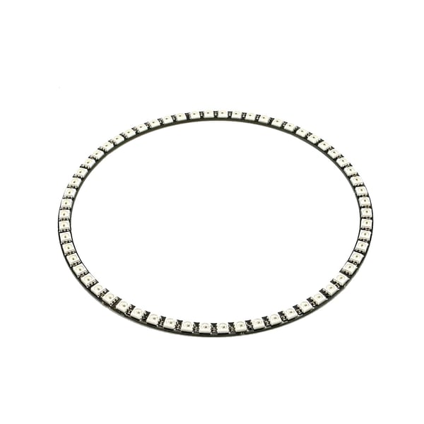 SK6812 Digitale 5050 RGB LED Ring - 60 LEDs - Zwart