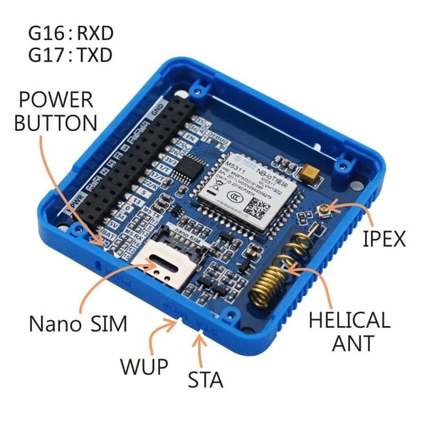 M5Stack NB-IoT Module - M5311 - voor M5Core