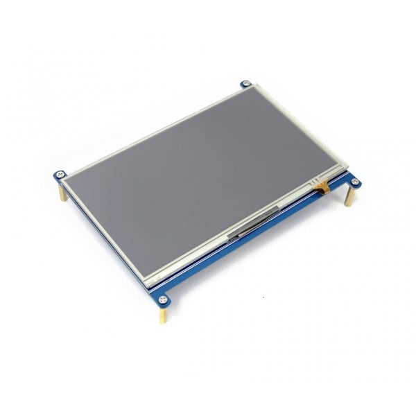 Waveshare 7 inch HDMI IPS-TFT-LCD Display 1024*600 pixels met Touchscreen - Raspberry Pi Compatible