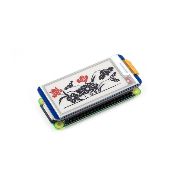 Waveshare 2.13 inch SPI E-Ink E-Paper (B) Display - 3 Kleuren