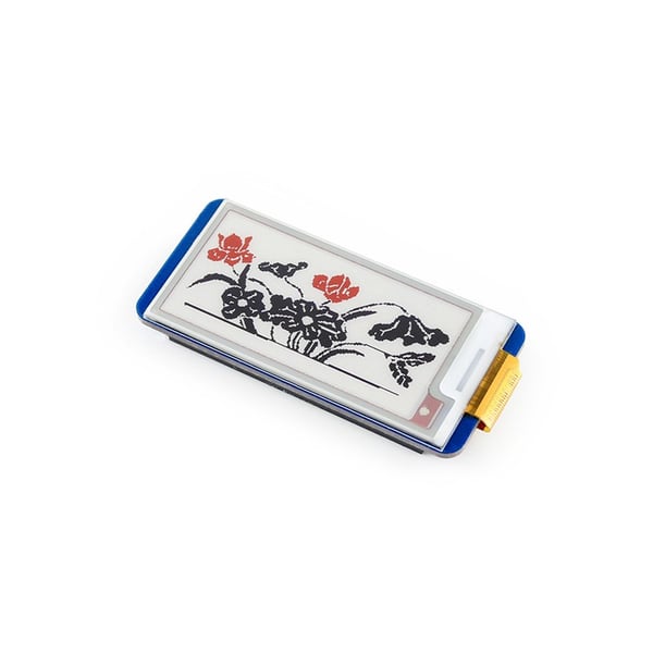 Waveshare 2.13 inch SPI E-Ink E-Paper (B) Display - 3 Kleuren