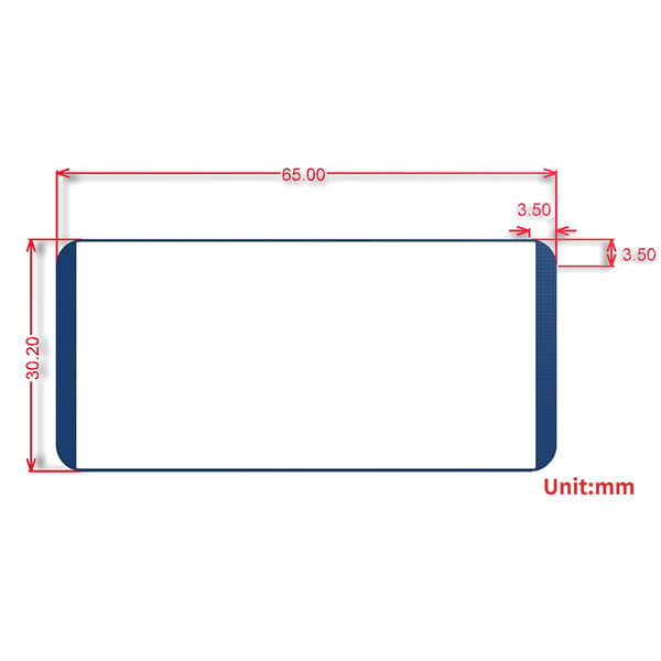 Waveshare 2.13 inch SPI E-Ink E-Paper (B) Display - 3 Kleuren