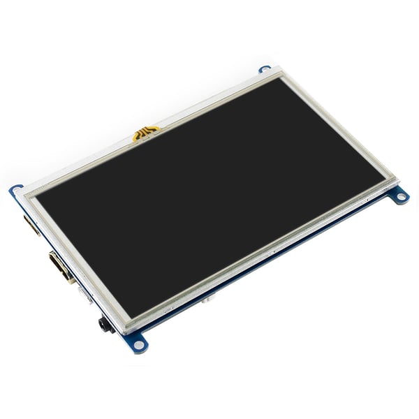 Waveshare 5 inch HDMI TFT-LCD (G) Display 800*480 pixels met Touchscreen - Raspberry Pi Compatible