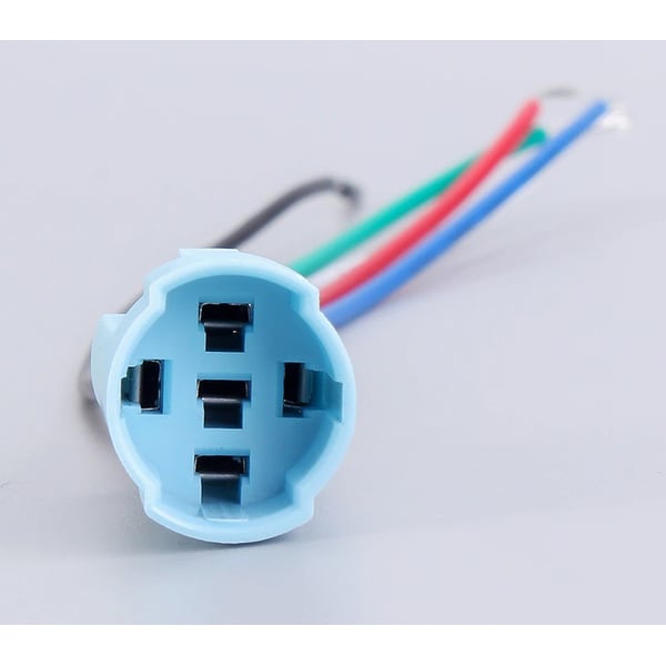 Metalen Drukknop 16mm - Reset - met 3-6V Blauwe LED - met Kabel