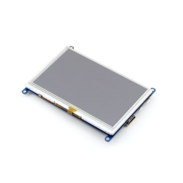 Waveshare 5 inch HDMI TFT-LCD (B) Display 800*480 pixels met Touchscreen - Raspberry Pi Compatible