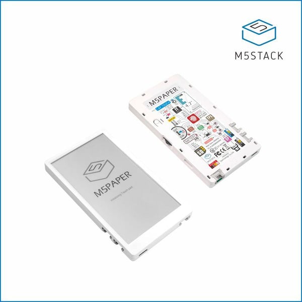 M5Stack M5Paper V1.1 with 4.7 inch E-paper E-ink Display and Touchscreen - ESP32