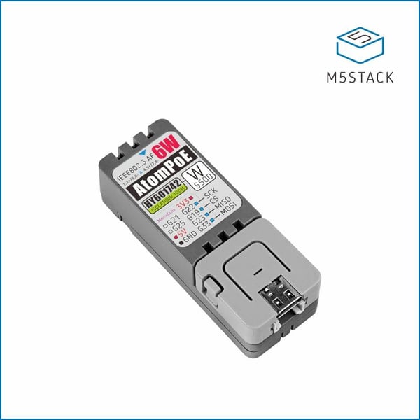 M5Stack Atom PoE Kit - W5500 - including M5Atom Lite