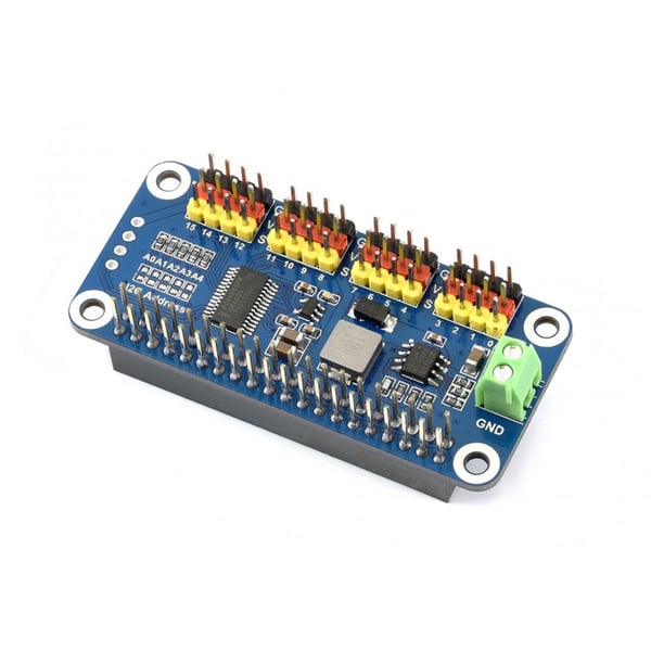 Waveshare Servo Driver HAT voor Raspberry Pi