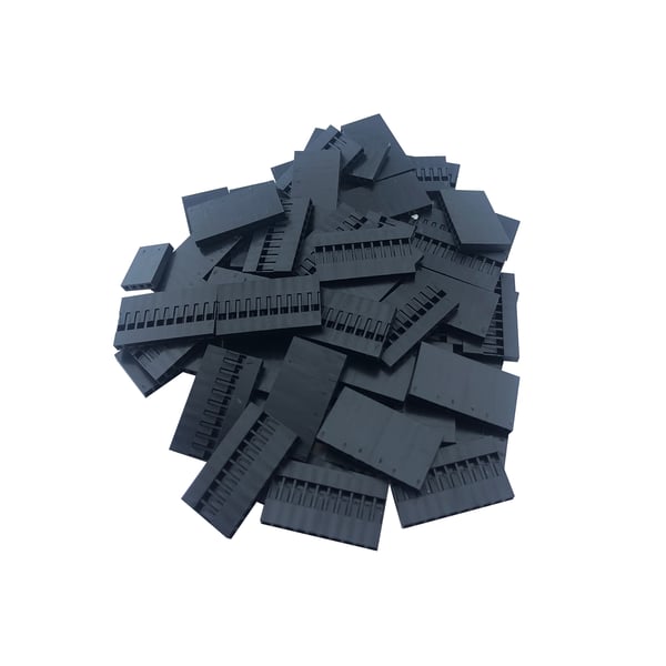 DuPont Compatible Plastic Connector Housing - 10P - 1000 pieces