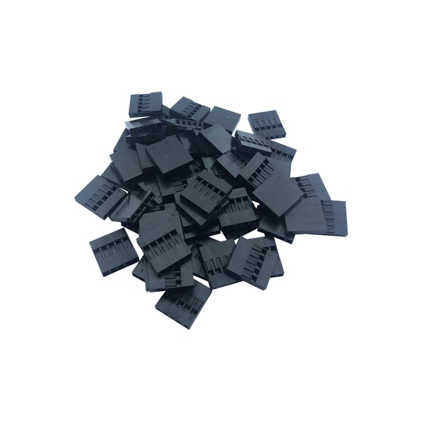 DuPont Compatible Plastic Connector Housing - 5P - 1000 pieces