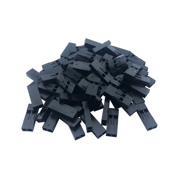 DuPont Compatible Plastic Connector Housing - 2P - 2000 pieces