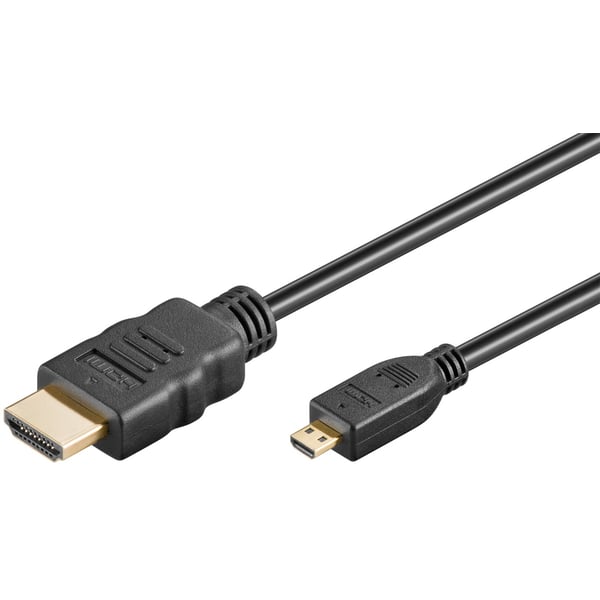 Goobay 53785 HDMI naar Micro HDMI Kabel 2.0 - 4K 60Hz - 2m