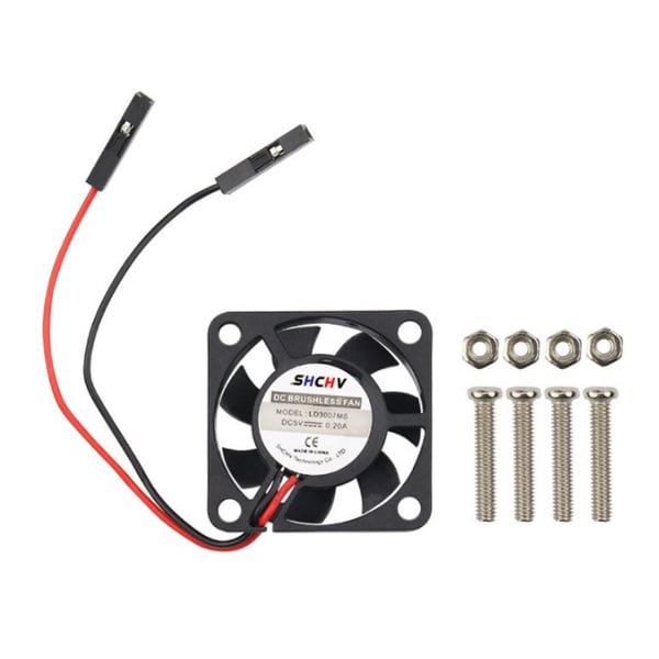 Fan 30x30x7mm - 5V - DuPont 2x1P - for Raspberry Pi