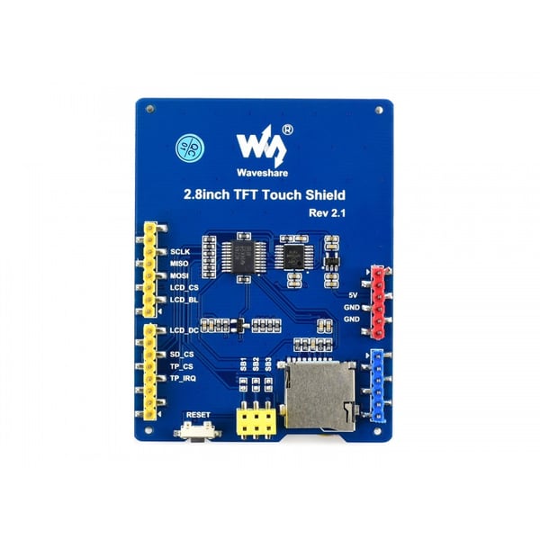 Waveshare 2.8 inch TFT Display Shield - 320*240 Pixels - met Touchscreen - voor Arduino