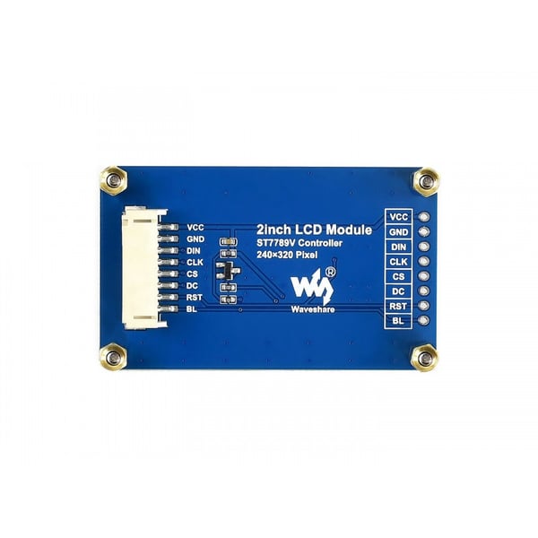 Waveshare 2 inch IPS-TFT-LCD Display - 240*320 Pixels - SPI
