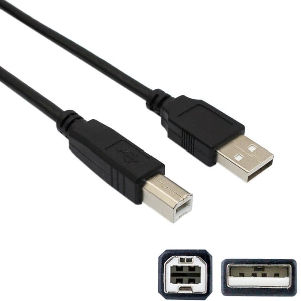 Goobay 95129 USB-A USB-B Cable 2.0 - 25cm - Black