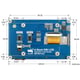Waveshare 4.3 inch DSI IPS-TFT-LCD Display 800*480 met Touchscreen - voor Raspberry Pi