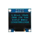 0.96 inch OLED Display 128*64 pixels Blauw - I2C