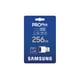 Samsung PRO Plus 256GB V30 UHS-I U3 A2 microSDXC Kaart met USB Adapter