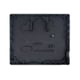 Soldered Electronics Enclosure for Inkplate 6COLOR - Black