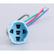 Metalen Drukknop 16mm - Reset - met 3-6V Blauwe LED - met Kabel